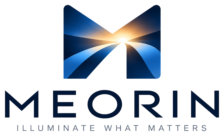 Meorin. Illuminate what matters.